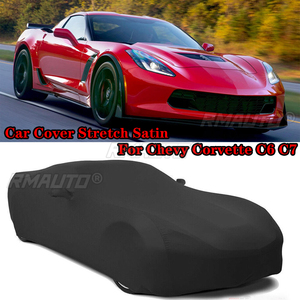 Funda para Auto Elástica de Satén, Antipolvo, Anti-UV, para Interiores, para Chevy Corvette C6 C7 - Product Image 1