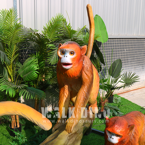 Modelo de Grupo de Macacos Animatrônicos para Uso em Shopping Centers e Parques de Aventura, Personalizável para Ambientes Internos - Product Image 5