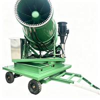 Ventilateur Canon à Brouillard de Fournisseur Chinois avec Flux d'Air Puissant pour la Suppression Industrielle de la Poussière