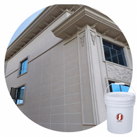 Peinture murale extérieure durable résistante aux intempéries pour la rénovation de villas, revêtement mural Premium Crown Crystal Stone