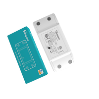 Untuk Sonoff dasar R4 WiFi Smart Switch dengan R5 S-Mate2 Remote mudah konektivitas OLED Display Android dioperasikan
