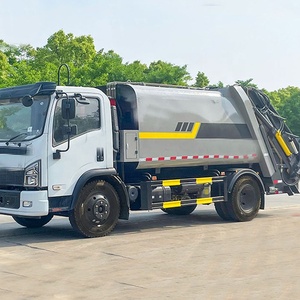 Camion per la Raccolta dei Rifiuti Personalizzati con Motore Diesel 115KW 148KW 10.5CBM, Semirimorchio con Contenitore per Rifiuti Rimovibile per Dongfeng - Product Image 1