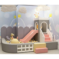 Equipo de Juegos Personalizado para Niños Pequeños, Casa de Juegos con Toboganes, Apto para Guarderías