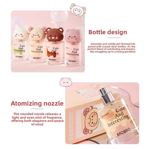Parfums <span class=keywords><strong>Momo</strong></span> Mignons : Nouvelle Arrivée, Parfum Liquide Floral Fraise Vétiver Citron Agrumes, Légèrement Parfumé, Longue Durée, 30ml - Product Image 2
