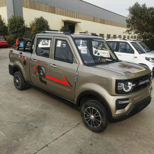 Nuovo Veicolo Elettrico a Quattro Ruote Completamente Chiuso, Doppio Uso Olio-Elettrico, per Trasporto Passeggeri e Merci, Pickup per Adulti a Doppia Cabina - Product Image 3