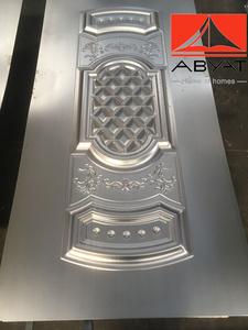 แผงผิวประตูเหล็กแบบกดนูนแผงผิวประตูโลหะสำหรับประตู - Product Image 2