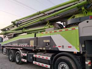 รถปั๊มคอนกรีตดีเซล Zoomlion มือสอง เครื่องยนต์ 48.6 เมตร ระยะยื่นแนวตั้ง 180 เมตร กำลัง 300 กิโลวัตต์ รุ่นปี 2019 ใช้งานได้ตั้งแต่ปี 2019-2025 - Product Image 5