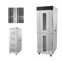 Fabrieksdirecte verkoop 32-laags voedseldroogmachine peer drakenvrucht ananas kipdroger voedseldehydrator