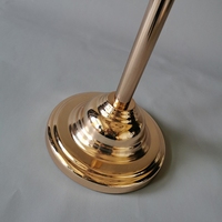 Candélabre en fer à 9 têtes avec support, centre de table de mariage, décoration de chemin de table, vases et porte-fleurs