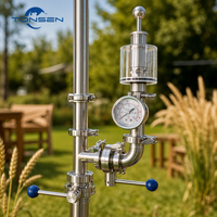 Cuve de Fermentation Conique en Acier Inoxydable Tonsen 4000L (40HL) à Double Enveloppe pour Production Commerciale de Bière
