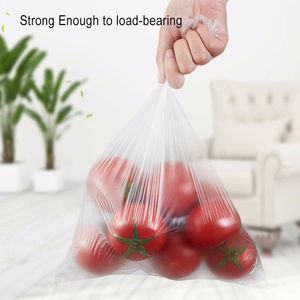 ถุงหิ้ว HDPE ย่อยสลายได้แบบพรีเมียม ดีไซน์ใหม่ HC พร้อมซีลความร้อนและโลโก้ของลูกค้าสำหรับบรรจุภัณฑ์ - Product Image 3