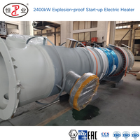 Chauffage électrique antidéflagrant sur mesure 2400 kW 660 V pour démarrage de gaz mixtes, pour l'utilisation complète du goudron de charbon à moyenne et basse température