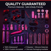 47-teiliges SM-Bondage-Set für Erwachsene Paare BDSM-Fesselset Handschellen Nippelklemmen Peitsche OEM-Lieferant