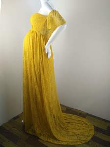 Robes de maternité en dentelle pour séance <span class=keywords><strong>photo</strong></span> <span class=keywords><strong>Robe</strong></span> <span class=keywords><strong>longue</strong></span> Maxi de soirée <span class=keywords><strong>Robe</strong></span> de <span class=keywords><strong>grossesse</strong></span> Accessoires de photographie <span class=keywords><strong>Robe</strong></span> de baby shower pour femmes enceintes - Product Image 2