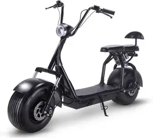 Your-city For Joyriding 1000w 60v Fat Tire Electric Scooter