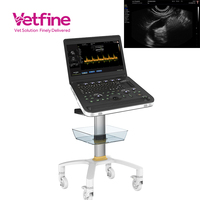 Escáner de Ultrasonido Veterinario Portátil, Sistema de Laptop, Equipo de Grado Hospitalario para Diagnóstico Animal y Humano