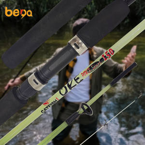 <span class=keywords><strong>Canne</strong></span> à pêche en fibre de verre avec poignée droite, boucle de fil, joint d'ancrage, en époxy solide pour leurres - Product Image 1