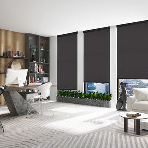 Tende a Rullo Elettriche Motorizzate Smart Tuya Zigbee per Camera da Letto Moderna, Oscuranti Automatici per Hotel, Colore Nero - Product Image 2