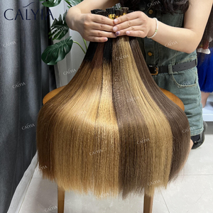 Venta caliente Precio de fábrica Extensiones naturales De Cabello 100Humano Remy I Tip Extensiones de cabello Venta al por mayor Extensiones de cabello humano real - Product Image 4