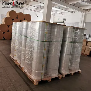 Wholesale Factory Supply 215mmx150m Inkjet Paper inkjet label Printer Roll To Roll For Label Printer Vp700 Vp650 Printer