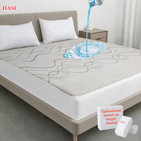 Protège-matelas imperméable et hypoallergénique en gros, anti-poussière et anti-urine, pour un sommeil sain à la maison, technique tricotée