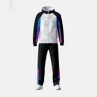 Jaket Olahraga Lengan Panjang Model Hoodie Gaya Kuba untuk Pria, Jersey Menembak Lengan Panjang, Cetak Digital, Bahan Poliester, Semua Musim