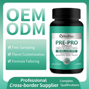 सोलिलन ओम स्वस्थ आंत एंजाइम प्रीबायोटिक प्रोबायोटिक कैप्सूल वयस्कों के लिए निजी लेबल पाचन तंत्र - Product Image 3