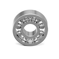 Bearing Mini MR83 3x7x2.5mm Baja Tahan Karat C3 Clearance Kecepatan Tinggi Tahan Lama untuk Handpiece Gigi/Alat Presisi