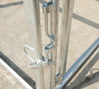 Norme européenne Abri pour chevaux galvanisé à chaud Installation facile Abri pour chevaux préfabriqué Étable pour chevaux d'extérieur avec toit en acier