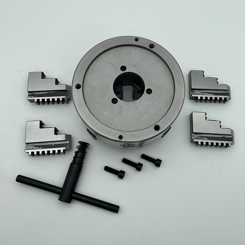 SANOU旋盤チャック160mm4ジョーセルフセンタリングチャック