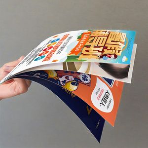 Chất lượng cao tùy chỉnh giấy dịch vụ in ấn tập sách A5 A4 nhà hàng Takeaway thực đơn thực phẩm tờ rơi - Product Image 5