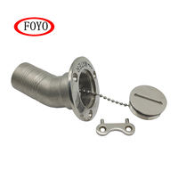 FOYO-Accessoires de quincaillerie marine 316ss, pièces de bateau, remplissage de pont d'eau, fonte de précision avec clé, vente à chaud