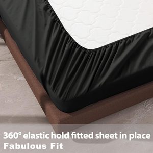 <strong>Wholesale</strong> 4-Piece Plain Bed Mat Eco-Friendly Polyester All-Season <strong>Mattress</strong> <strong>Protectors</strong> - Product Image 4