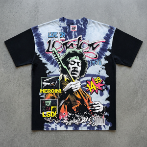 Camiseta Jimi Live in London Streetwear - 100% algodón, manga corta, corte holgado - Product Image 4