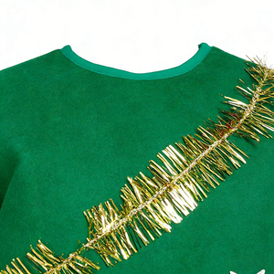 Costumes de Noël pour adultes, robes de sapin de Noël, robes de Noël amusantes, tenues de sapin de Noël pour jeux de rôle, vêtements de fête - Product Image 5