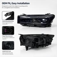 Ensemble de phares à LED pour Geely Monjaro 2021-2023 Abs 45w 12v