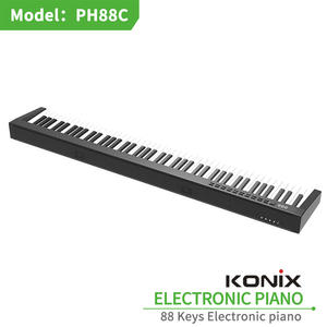 Konix 88 teclas <span class=keywords><strong>Piano</strong></span> digital teclado <span class=keywords><strong>MIDI</strong></span> venta al por mayor PH88C <span class=keywords><strong>Piano</strong></span> eléctrico portátil - Product Image 6