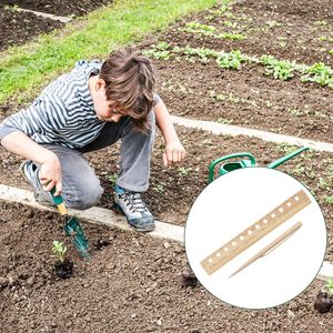 ไม้ SEEDER ปลูกไม้บรรทัดพร้อมต้นไม้ <span class=keywords><strong>Dibble</strong></span> สำหรับสวนและลาน - Product Image 5