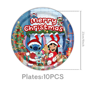 Fournitures de fête de vente directe assiettes en <span class=keywords><strong>papier</strong></span>, gobelets en <span class=keywords><strong>papier</strong></span>, serviettes en <span class=keywords><strong>papier</strong></span> adaptées à la décoration d'<span class=keywords><strong>anniversaire</strong></span> vaisselle de fête - Product Image 2