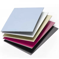 Feuilles d'Alucobond de panneau de façade de panneau composé en aluminium de preuve du feu 4x8 pour l'extérieur de bâtiment
