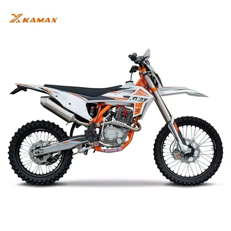 KAMAX Motocross Kecepatan Tinggi, Sepeda Motor Trail Motocross 4 Tak 250cc, Sepeda Motor Off Road Gas 250cc