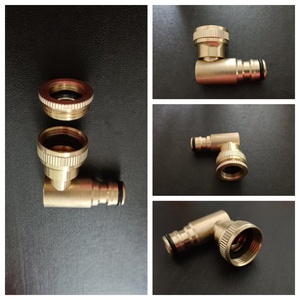 ม้วนสายยาง 360 °   ข้อต่อเร็วแบบหมุนได้ ขนาด 1/2 นิ้ว และ 3/4 นิ้ว แบบตัวเมีย สำหรับก๊อกน้ำในสวน ท่ออะแดปเตอร์ - Product Image 5