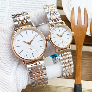 Relojes Minimalistas para Pareja con Esfera Pequeña para Segundos, Correa de Acero Inoxidable, Reloj de Pulsera de Cuarzo Casual para Hombre y Mujer, Estilo Omega - Product Image 3