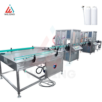 Ligne de production automatique pneumatique haute efficacité pour aérosols (laque capillaire, écran solaire visage, spray neige) avec remplissage de gaz