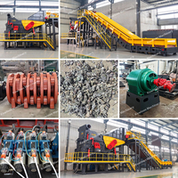 Ligne de recyclage des déchets métalliques industriels de Kowloon Machinery, broyeur à marteaux pour métaux de rebut