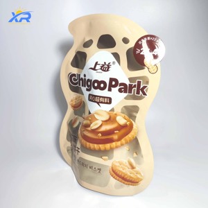 Bolsas de Embalaje Laminadas de Grado Alimenticio, con Forma Troquelada, Impresión Personalizada, Sellado Trasero, Bolsa de Plástico Mylar, Bolsa para <span class=keywords><strong>Mantequilla</strong></span> de Maní - Product Image 6