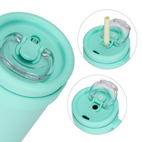 Gourde isotherme classique Olerd 30oz en acier inoxydable avec couvercle et poignée, bouteille sous vide pour la rentrée scolaire