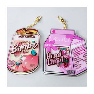 Custom Keychain Acrylic Anime Key Chain Sublimation Keychain Blanks Wholesale - Product Image 1