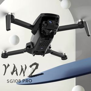 Drone ZLL <span class=keywords><strong>SG108</strong></span> <span class=keywords><strong>Pro</strong></span> 4K HD 5G Wifi GPS, Quadricoptère RC avec caméra à cardan 2 axes, pliable, noir et orange, drones <span class=keywords><strong>SG108</strong></span> <span class=keywords><strong>Pro</strong></span> - Product Image 4
