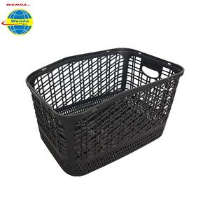 <span class=keywords><strong>Panier</strong></span> arrière de vélo en plastique Offre Spéciale <span class=keywords><strong>panier</strong></span> de rangement pour <span class=keywords><strong>porte</strong></span>-bagages de vélo de ville avec réflecteur - Product Image 1